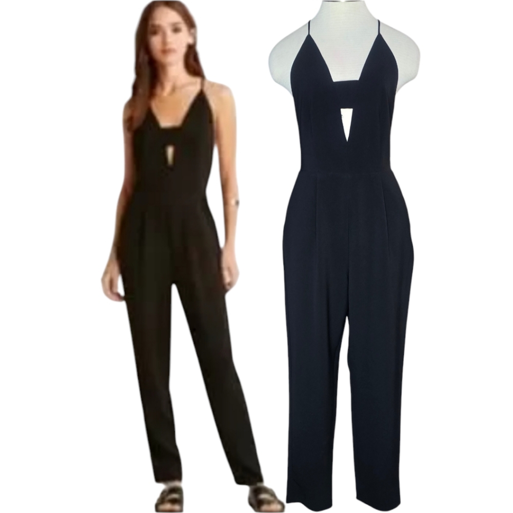 Forever 21 black jumpsuit size medium